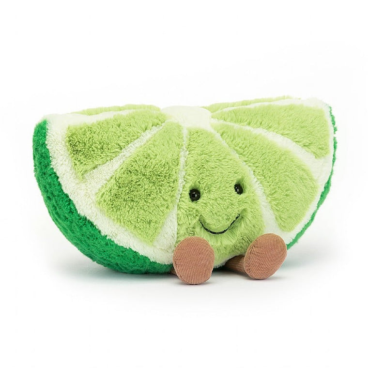 amuseable slice of lime by jellycat