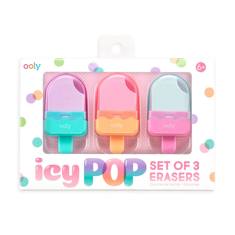 Icy Pop Erasers
