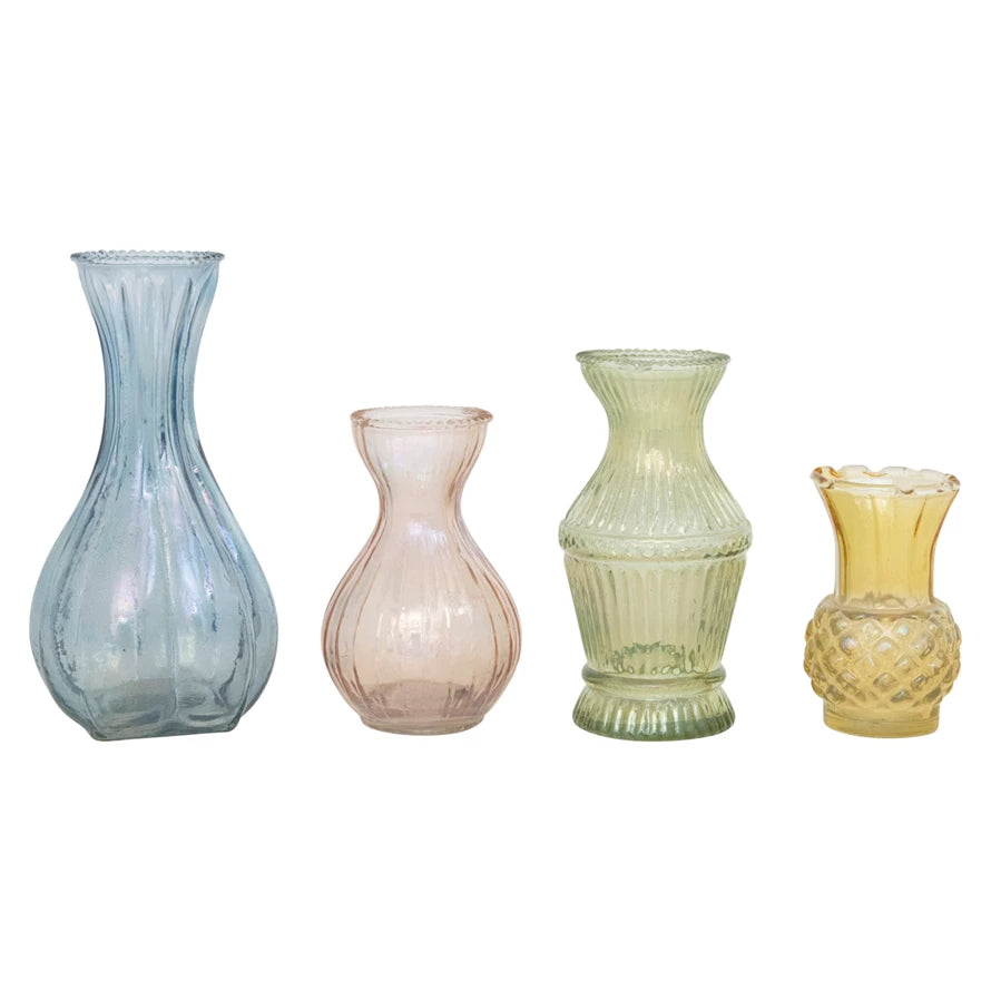 Colored Glass Vases
