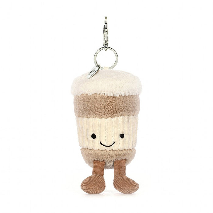 Amuseable Coffee-to-Go Bag Charm by Jellycat
