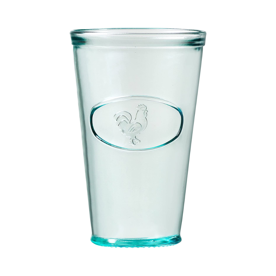 Rooster Drinking Glass