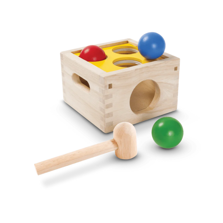 Punch and Drop Wooden Toy