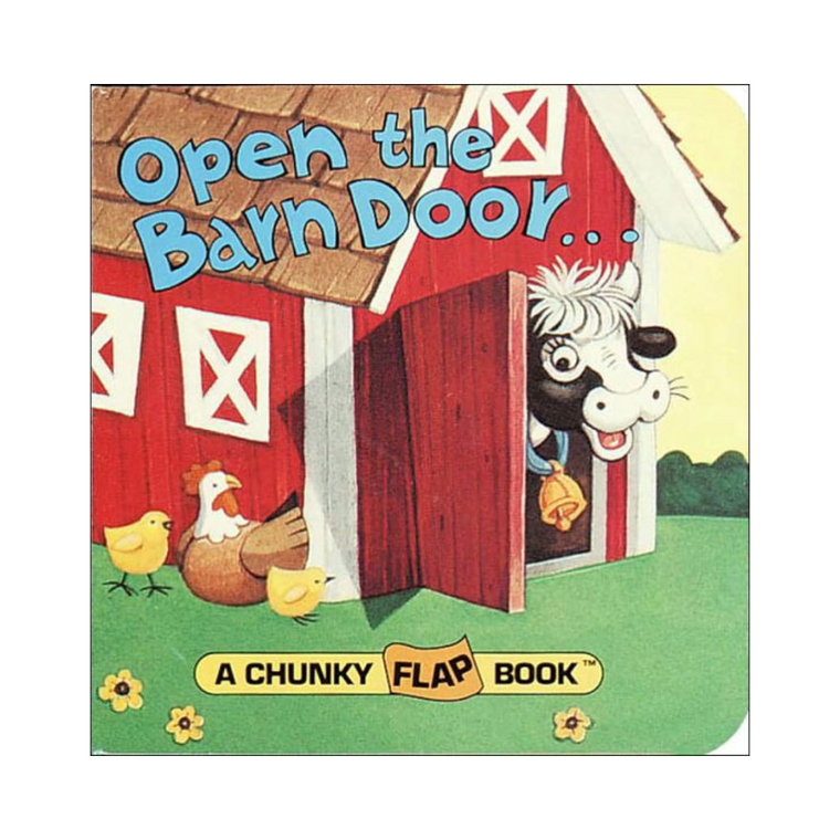 Open the Barn Door... a Chunky Flap Book - mini board book
