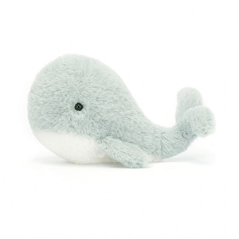 Grey Wavelly Whale by Jellycat