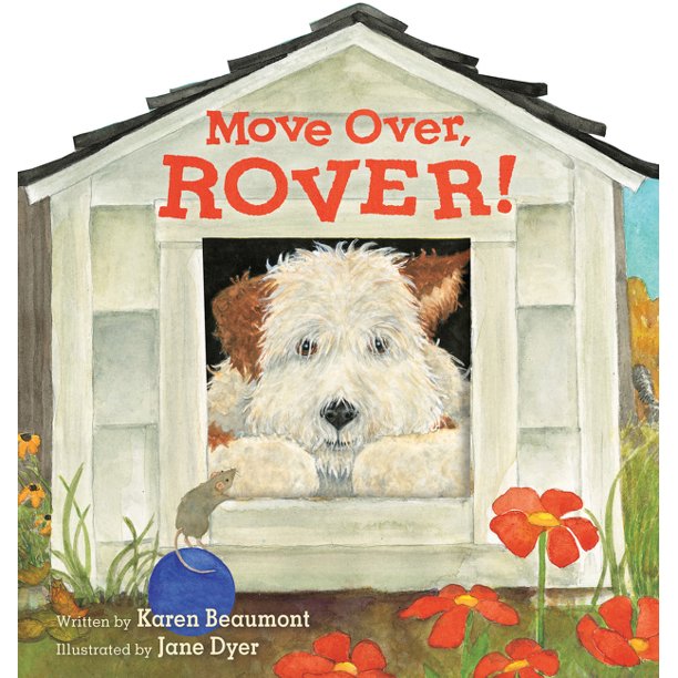 Move Over, Rover! - shaped board book