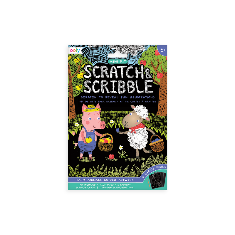 Mini Scratch + Scribble Kit