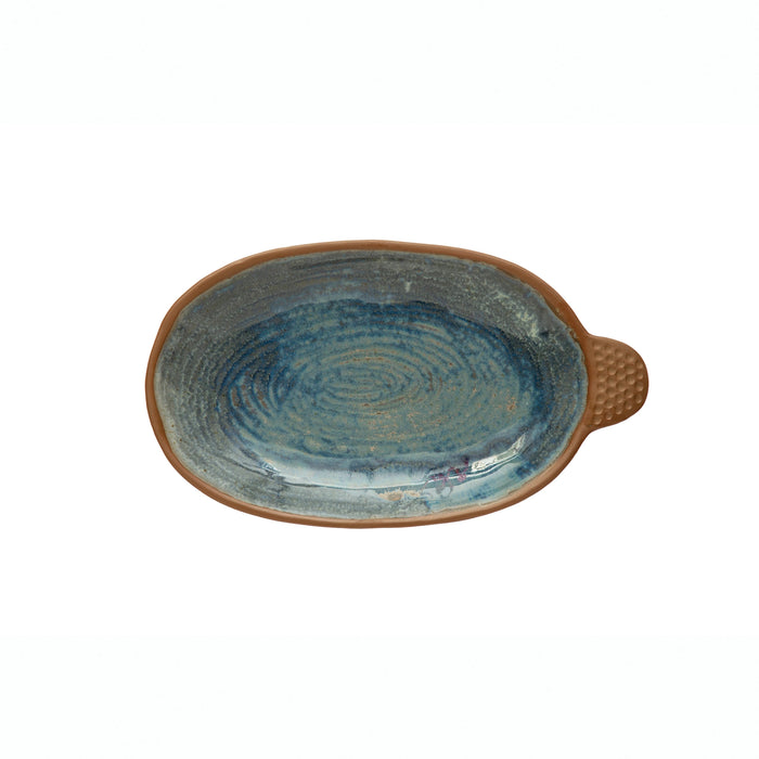 Oval Stoneware Plate