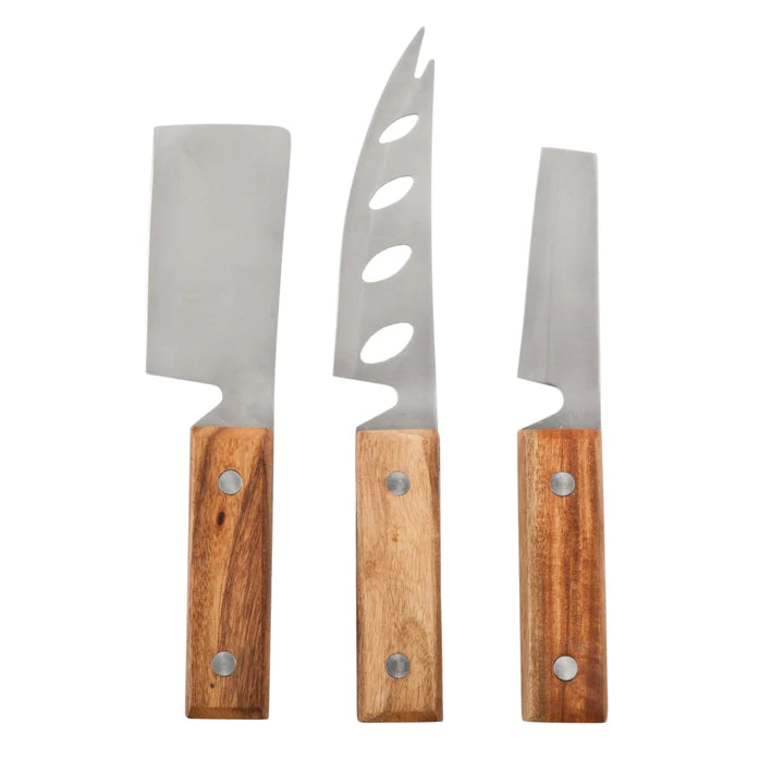 Riveted Cheese Knife Set