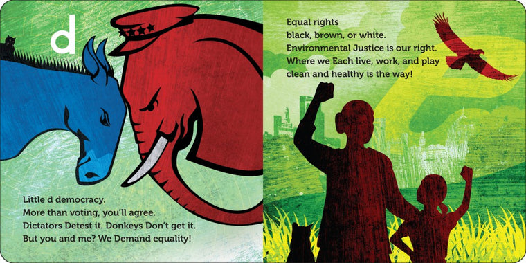 A is for Activist - board book
