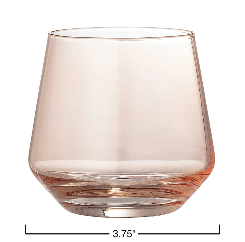 Pink Drinking Glass