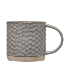 Gray Stoneware Mug