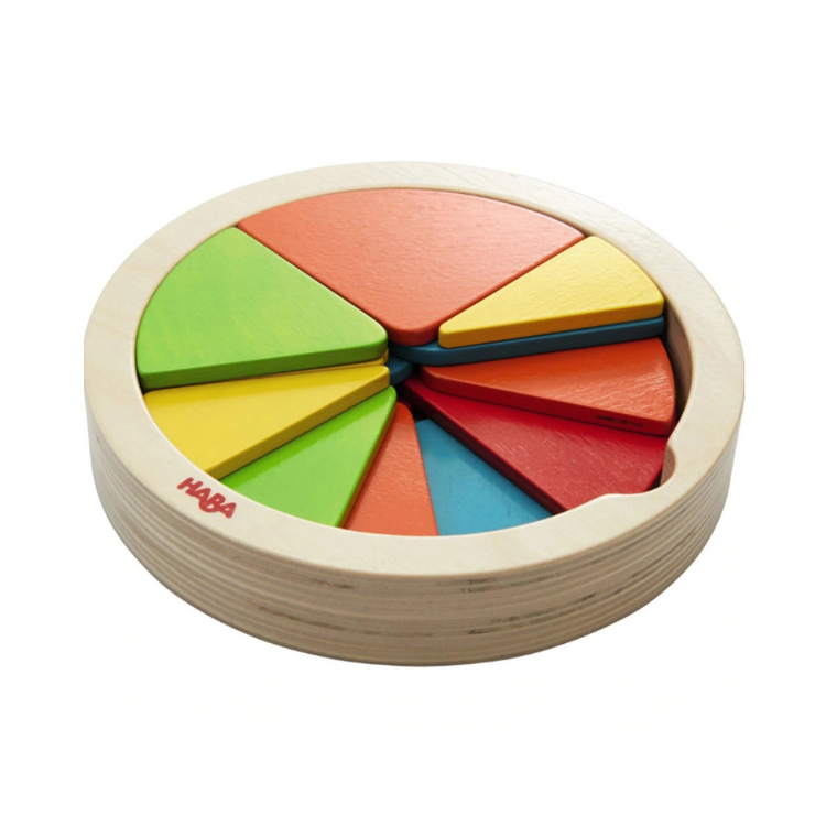 Color Pie Wooden Activity Toy