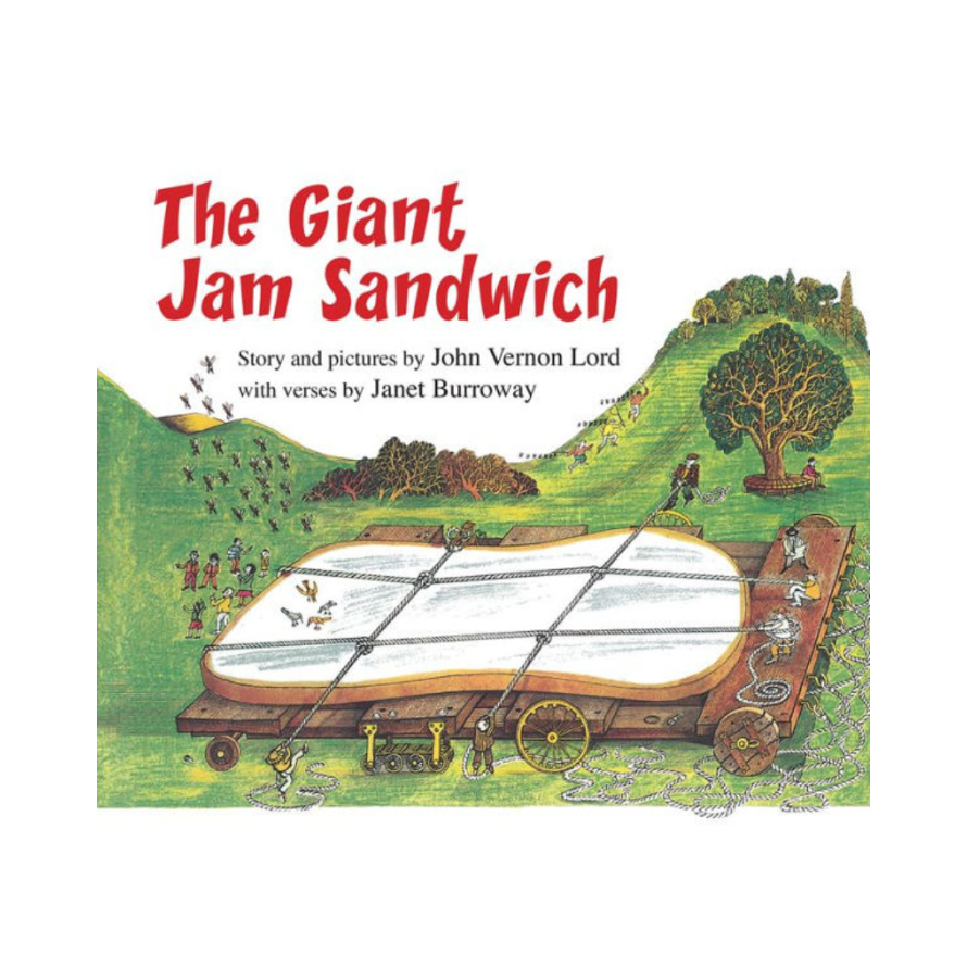 The Giant Jam Sandwich - board book