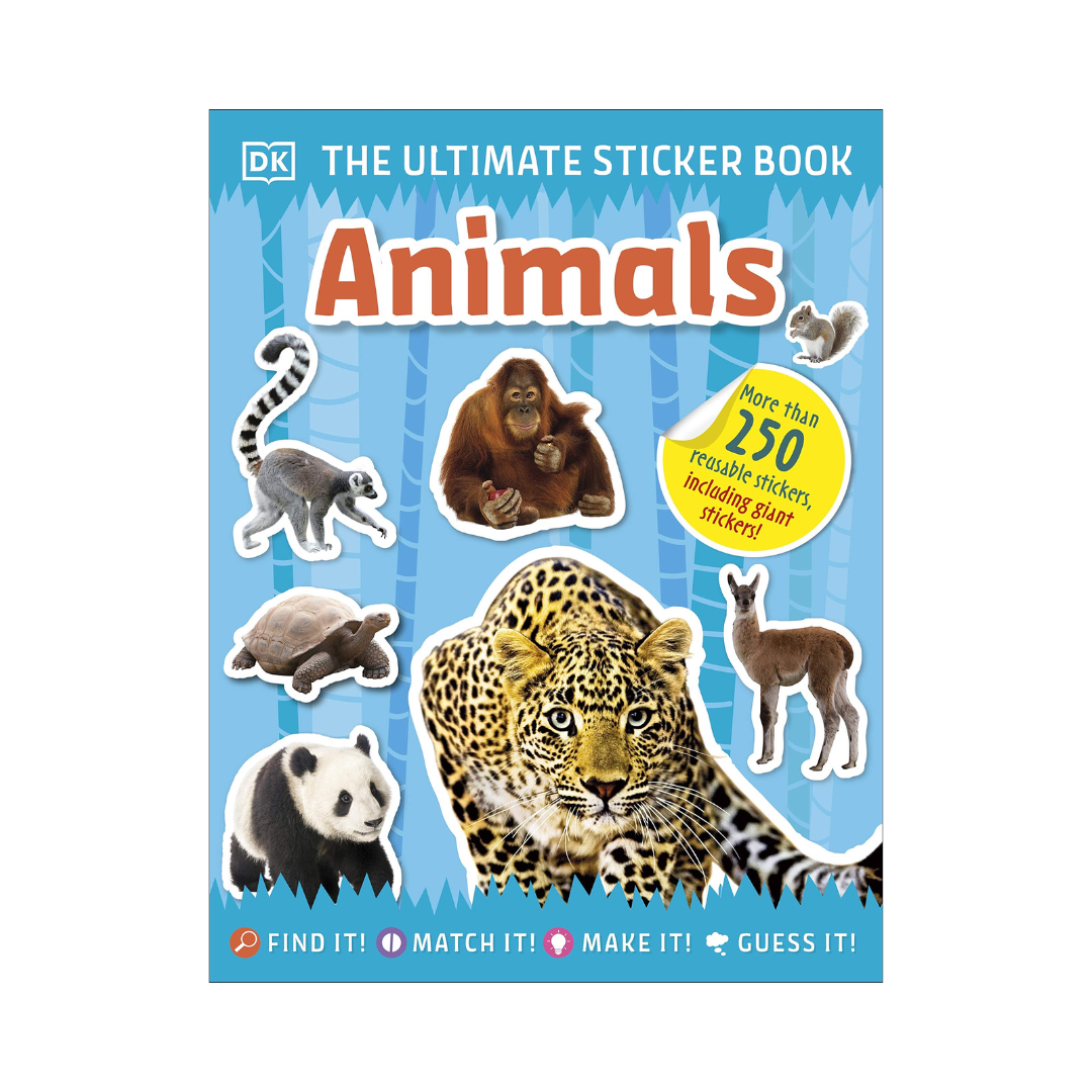 Animals: Ultimate Sticker Book - paperback