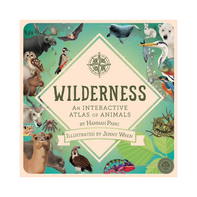 Wilderness: An Interactive Atlas of Animals - large hardcover