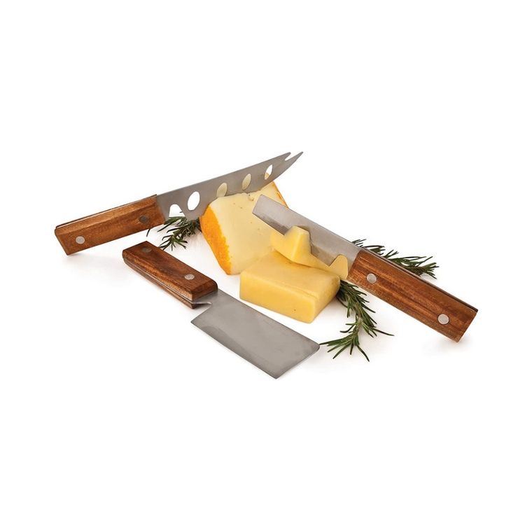 Riveted Cheese Knife Set