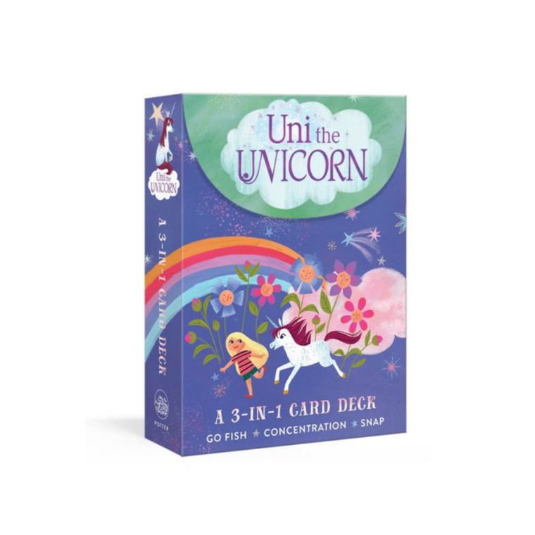 Uni the Unicorn 3 in 1 Card Deck
