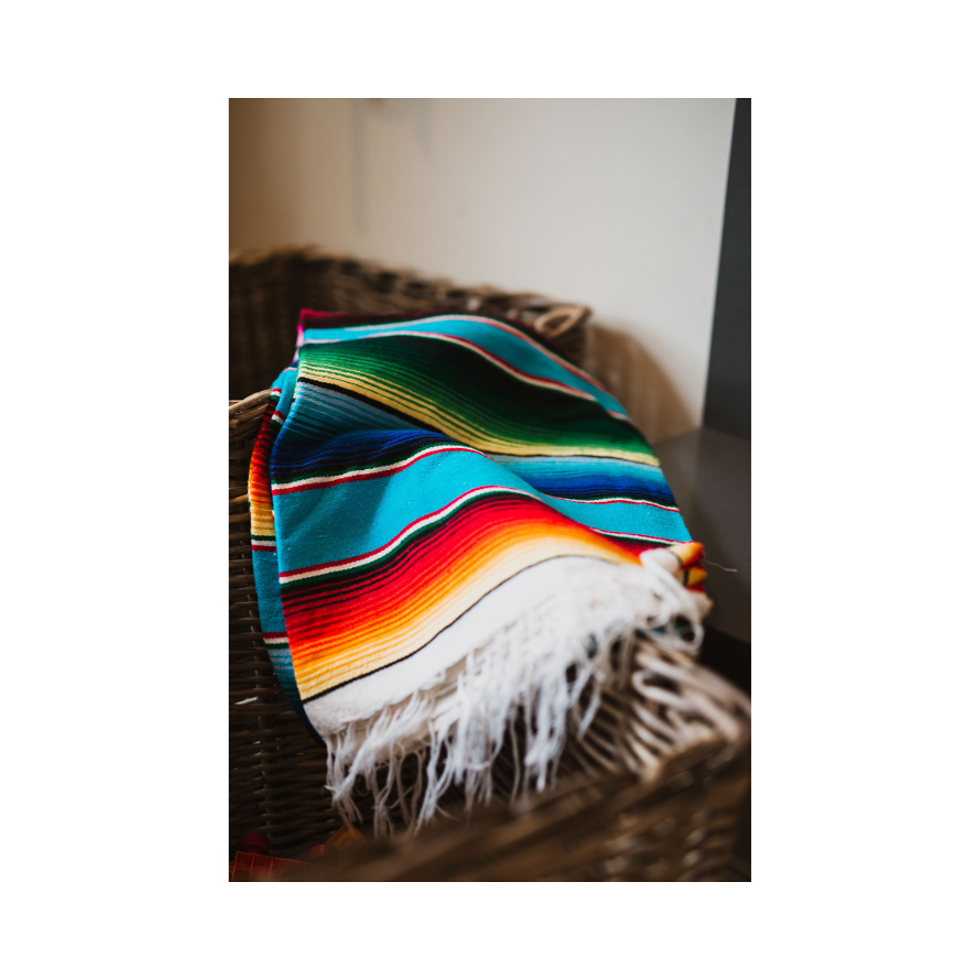 Mexican Adventure Throw Blanket