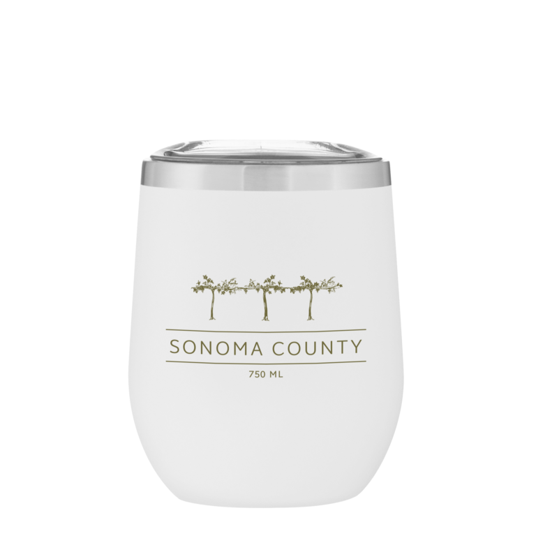 Sonoma County Vines Wine Tumbler