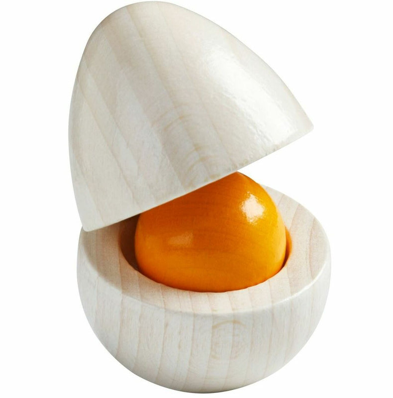 Wooden Egg with Removable Yolk Toy