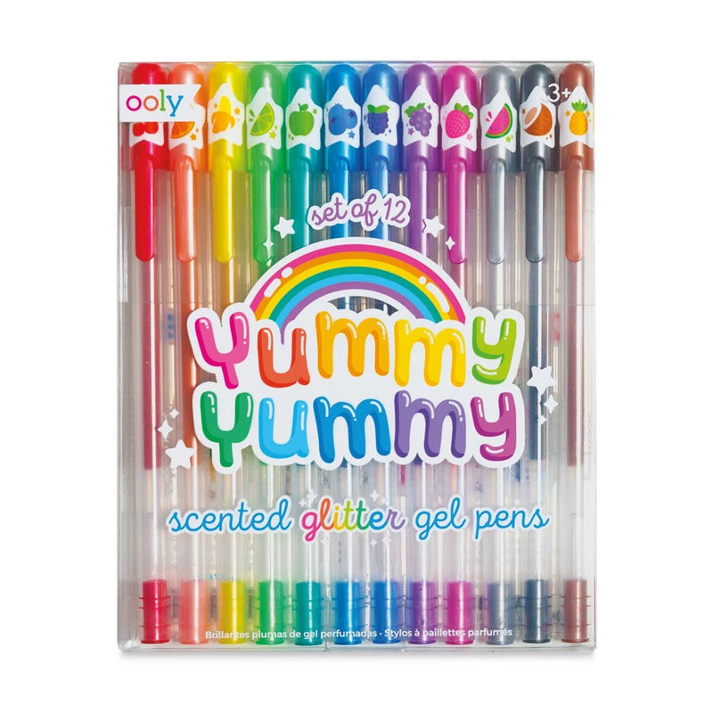 Yummy Yummy Scented Glitter Gel Pens - Set of 12 – Hello Penngrove
