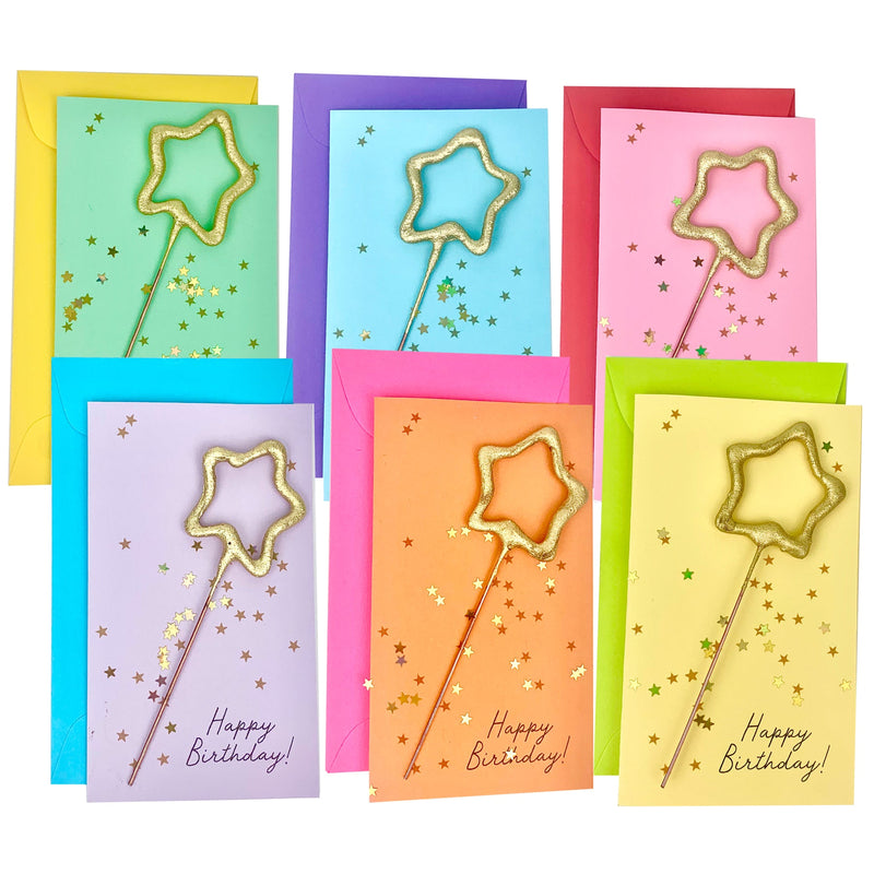 Happy Birthday! Confetti Sparkler Card