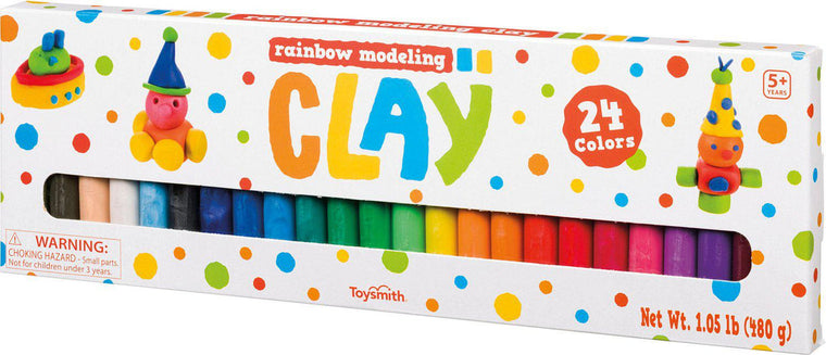 Rainbow Modeling Clay